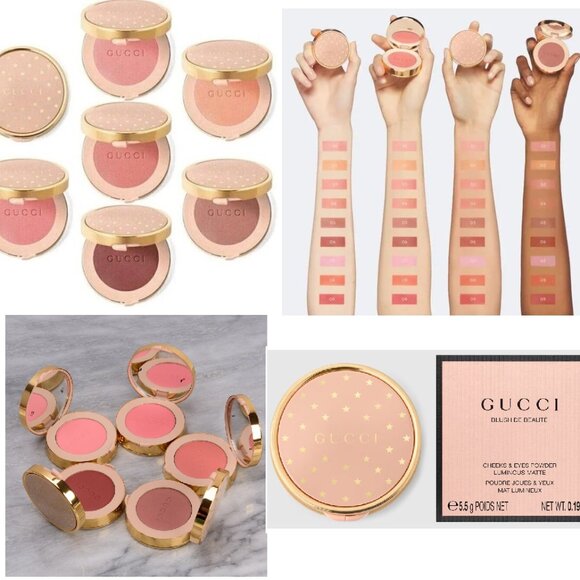 NIB ✅️ Gucci Luminous Matte Beauty Blush #02 TENDER APRICOT ✨ NEW IN BOX - Picture 5 of 5